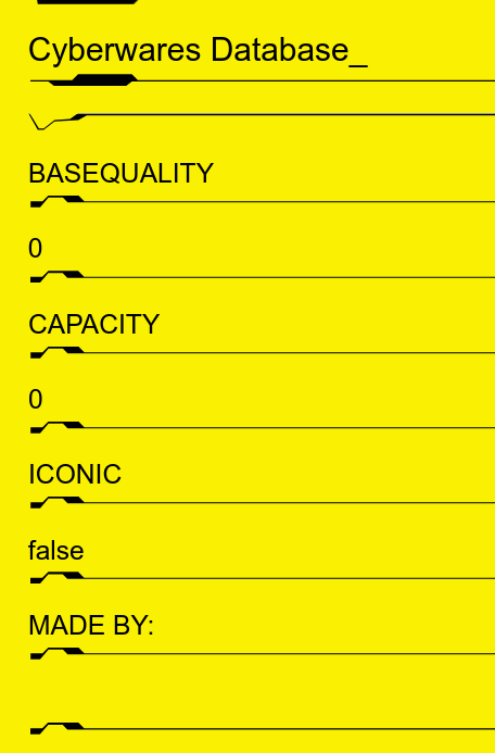 Database view